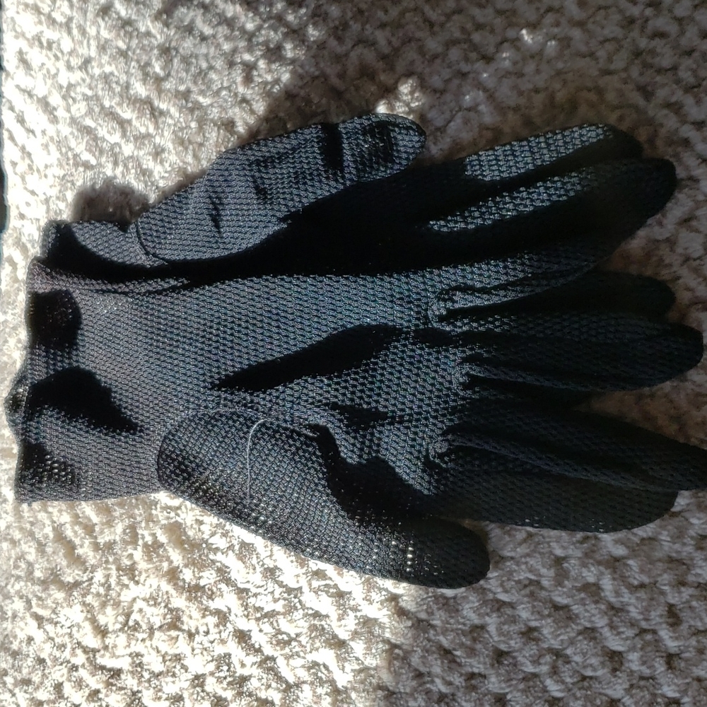 Nylon black size 7 gloves